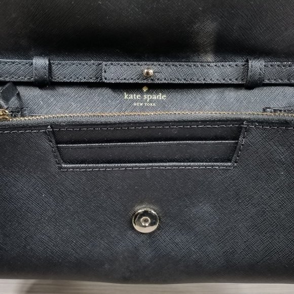 Kate Spade New York Cameron Street Corin Crossbody Bag, Black Leather - Picture 8 of 8